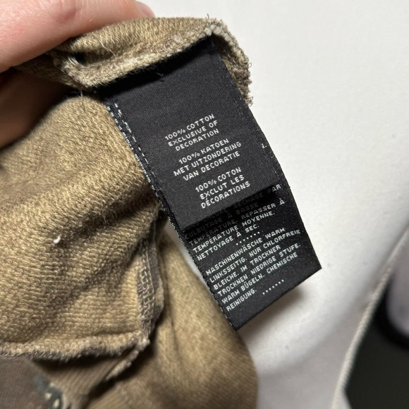 Harley Davidson Camo Sweatshirt Womens High Low Tunic Moto Grunge Top Small - Picture 7 of 8